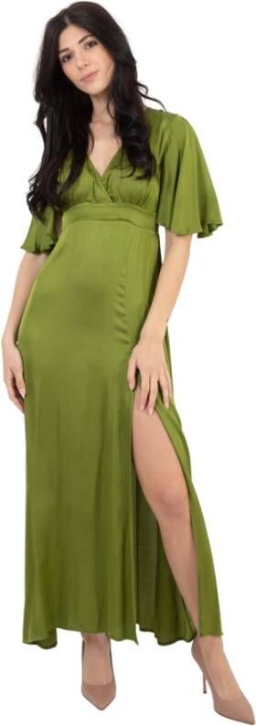 Kaos Maxi Dresses Groen Dames