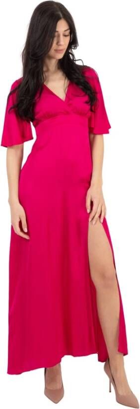 Kaos Maxi Dresses Roze Dames