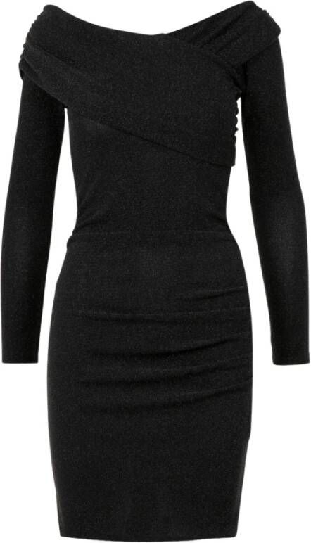 Kaos Midi -jurken Zwart Dames
