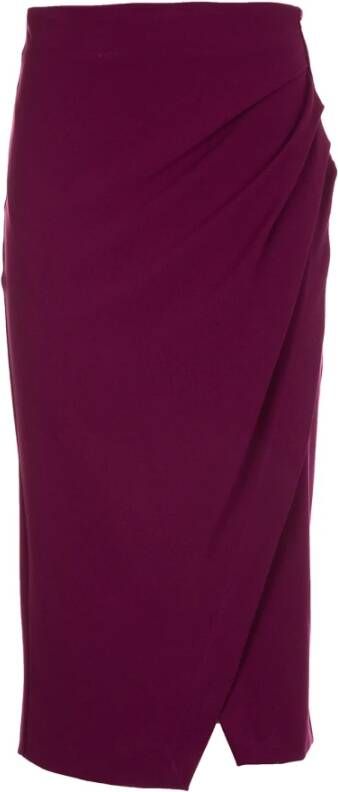 Kaos Midi -rokken Purple Dames