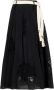 Kaos Midi Skirts Zwart Dames - Thumbnail 1