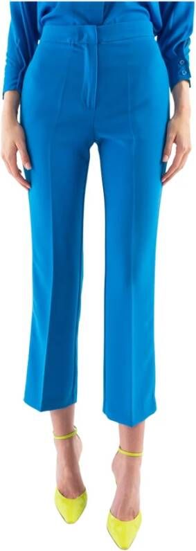 Kaos Op1Co013 bijgesneden broek Blauw Dames
