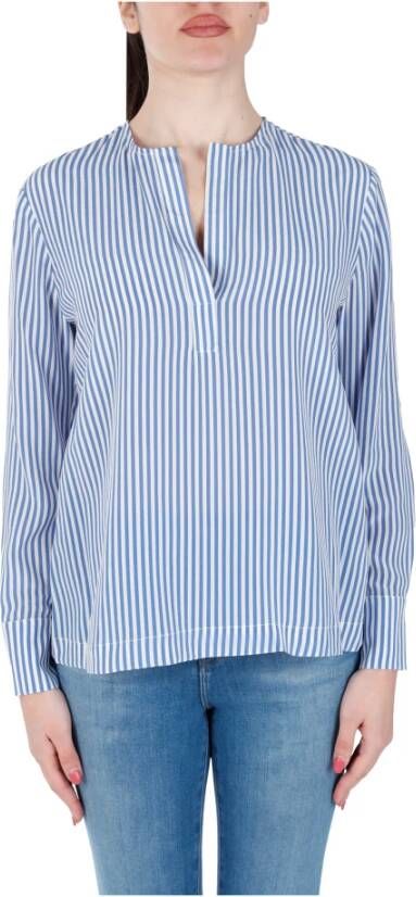 Kaos Shirt Blauw Dames