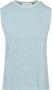 Kaos Sleeveless Tops Blauw Dames - Thumbnail 1