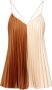Kaos Stijlvolle Mouwloze Top White Dames - Thumbnail 1