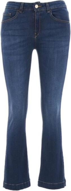 Kaos Uitlopende broek Blauw Dames