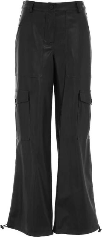 Kaos Zwarte Broek voor Dames Aw23 Zwart Dames