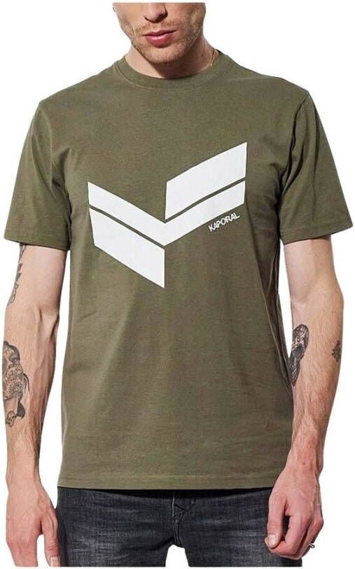 Kaporal Short Sleeve Shirts Groen Heren