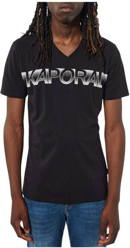 Kaporal Short Sleeve Shirts Zwart Heren