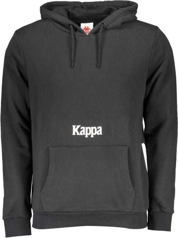 Kappa Hoodies Zwart Heren