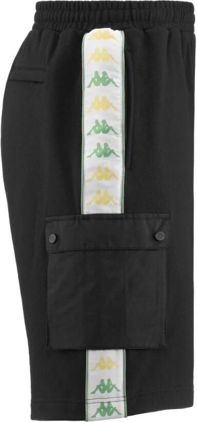 Kappa Heren French Terry Shorts met Logo Black Heren