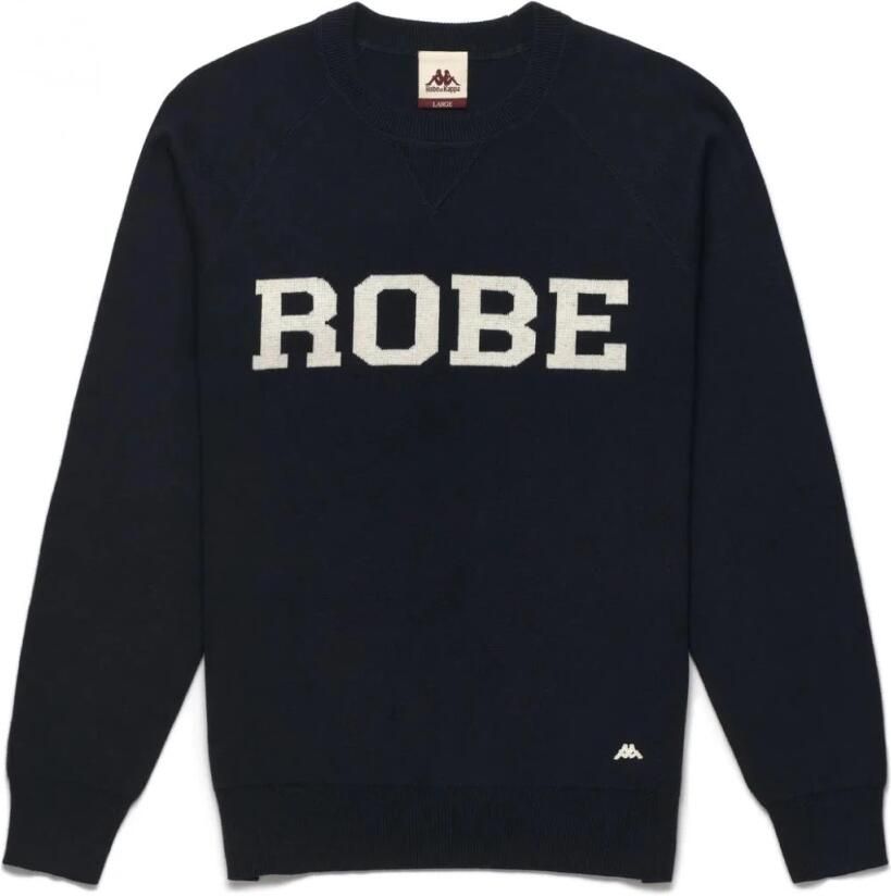 Kappa Heren Pullover Hoodie Blue Heren