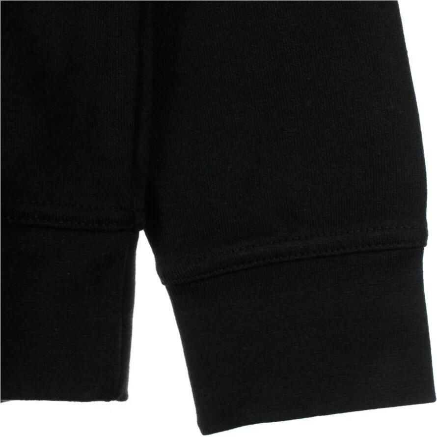 Kappa Stijlvolle Heren Hoodie Zwart Groen Black Heren