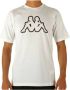 Kappa Katoenen T-shirt in wit White Heren - Thumbnail 1