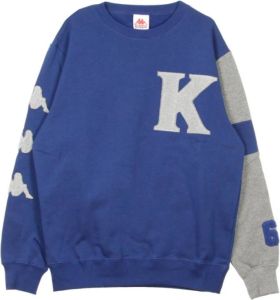 Kappa Sweatshirts Blauw Heren