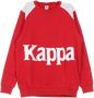 Kappa Sweatshirts Rood Heren - Thumbnail 1