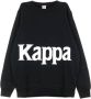 Kappa Sweatshirts Zwart Heren - Thumbnail 1