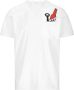 Kappa T-shirt Korte Mouw 381j18w_authentic_bredy_bianco - Thumbnail 1