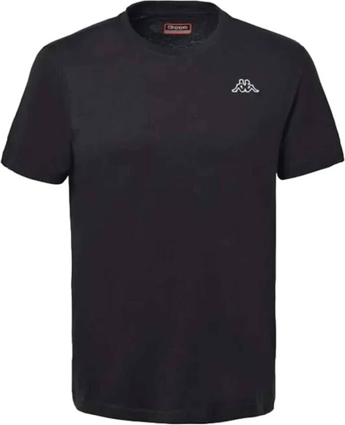 Kappa T-Shirts Zwart Heren