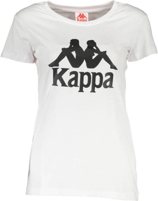 Kappa White Tops & T-Shirt Wit Dames