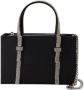 Kara Hobo bags Bow Midi Handbag Leather Black in zwart - Thumbnail 1