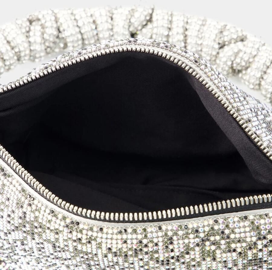 Kara Hobo bags Crystal Mesh Bag Polyester Black Pixel in zwart - Foto 2