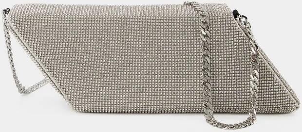 Kara Crossbody bags Parallelogram Bag White Brass in tweekleurig - Foto 4