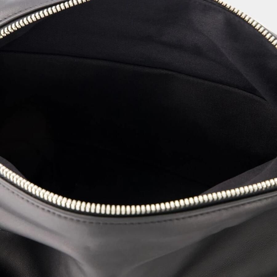 Kara Hobo bags Hobo Lattice Xl Bag Leather Black in zwart - Foto 2