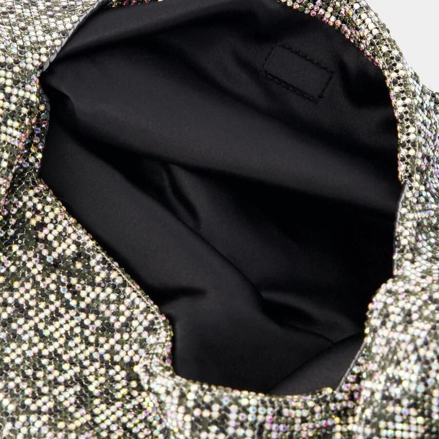 Kara Hobo bags Crystal Mesh Armpit Bag Polyester Black Pixel in zwart - Foto 2