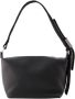 Kara Shoppers Hobo Bow Bag Leather Black in zwart - Thumbnail 2