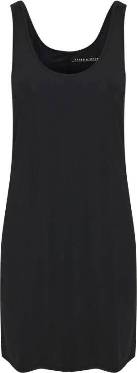 Karen by Simonsen Zachte Aiperkb Inner Jurk Black Dames