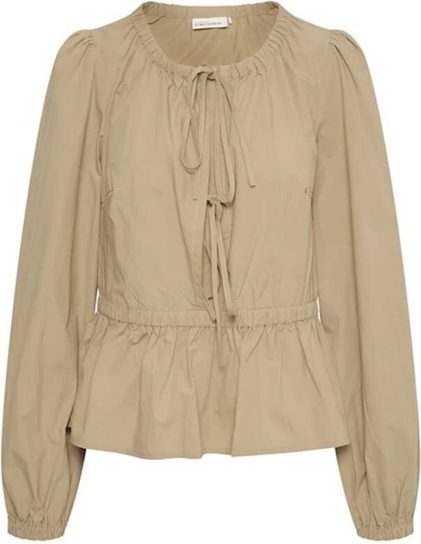 Karen by Simonsen Blouses Beige Dames