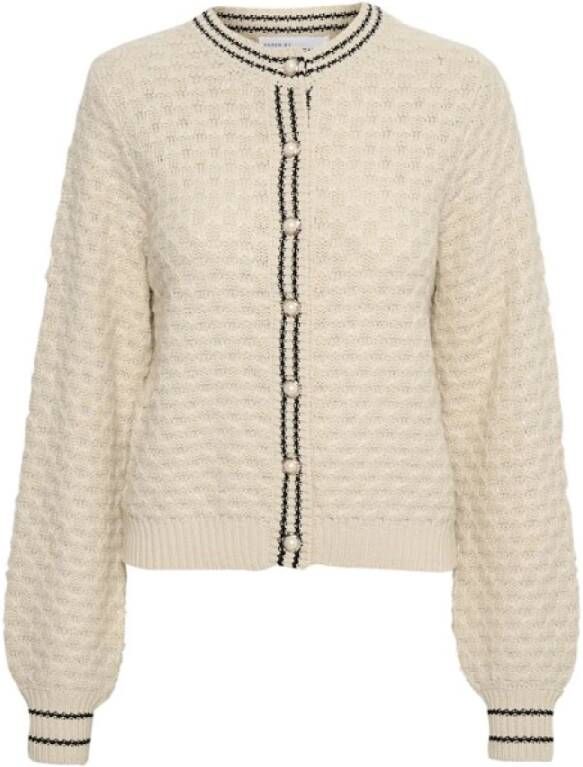 Karen by Simonsen Caitlynkb Cardigan Beige Dames