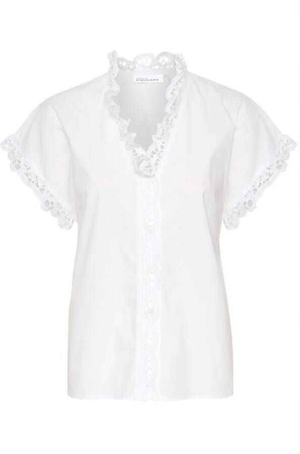 Karen by Simonsen Caliopekb Blouse 10103864 White Dames