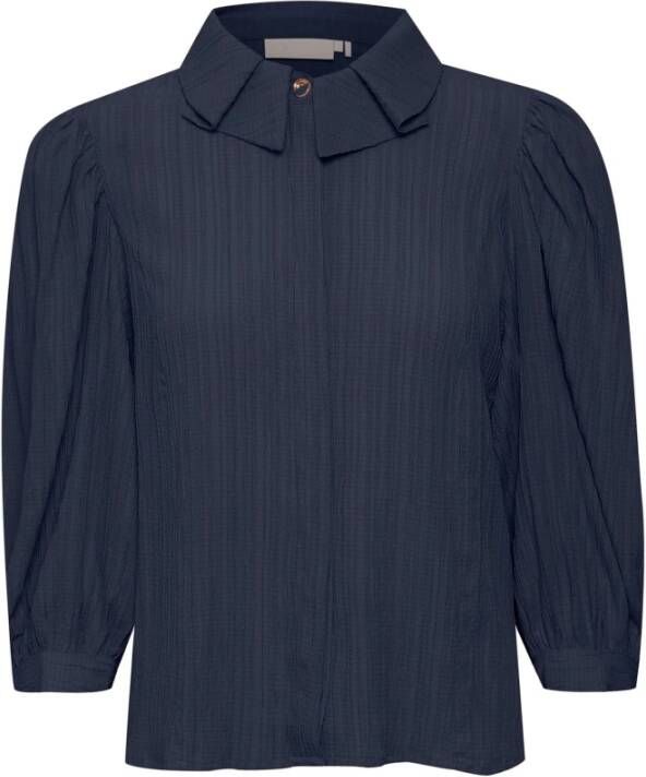 Karen by Simonsen Frostykb blouse 10103415 Blauw Dames