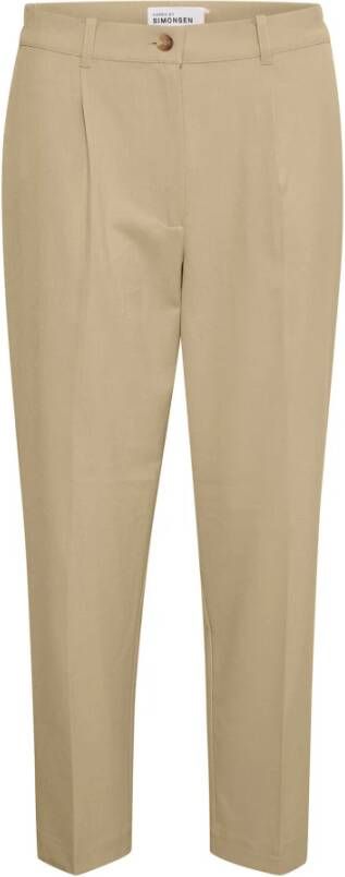 Karen by Simonsen Rechte broek Beige Dames