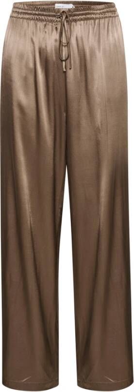 Karen by Simonsen Rechte Broek Bruin Dames