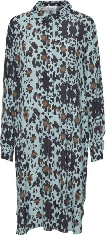 Karen by Simonsen Shirtjurken Blauw Dames
