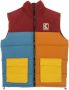 Karl Kani Blokkegeploekvest Blauw Heren - Thumbnail 1
