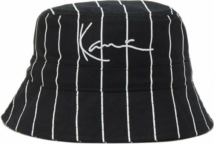 Karl Kani Signature Pinstripe Katoenen Overhemd Black