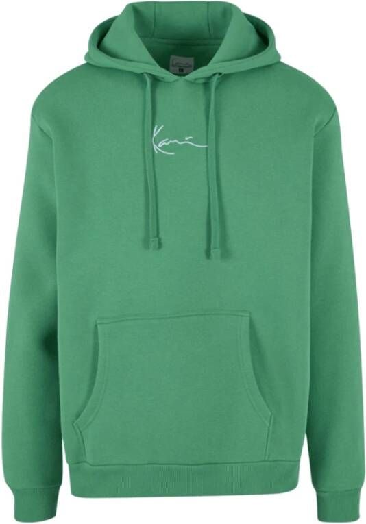 Karl Kani Heren Small Signature Essential Sweatshirt Groen Heren