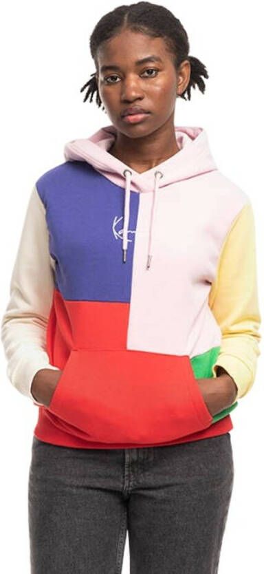 Karl Kani Small Signature Block Hoodie Hoodies Kleding multicolor maat: S beschikbare maaten:XS S M