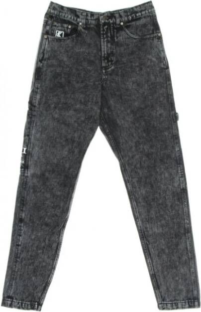 Karl Kani jeans retro maan wash Grijs Heren