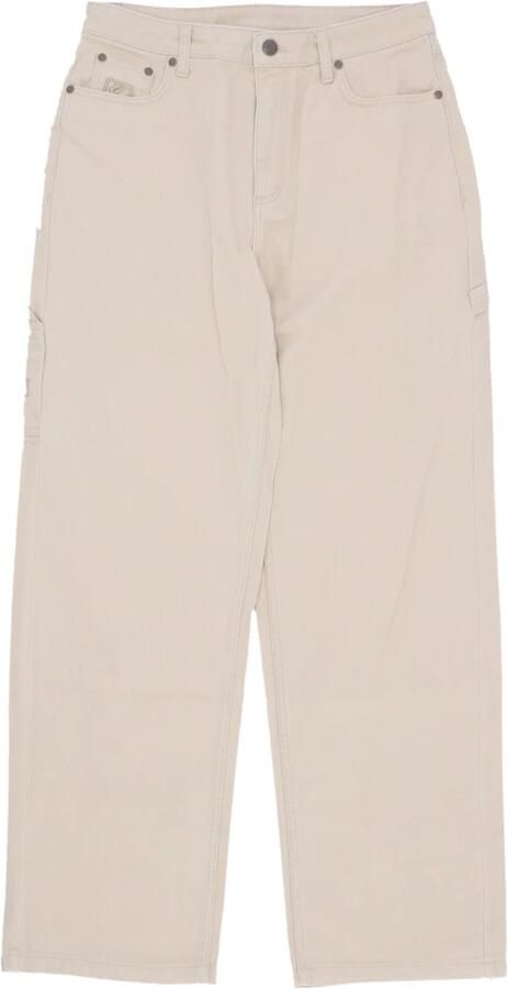 Karl Kani OG Baggy Workwear Pants women Cargobroeken beige Maat XS Kleding - Foto 3