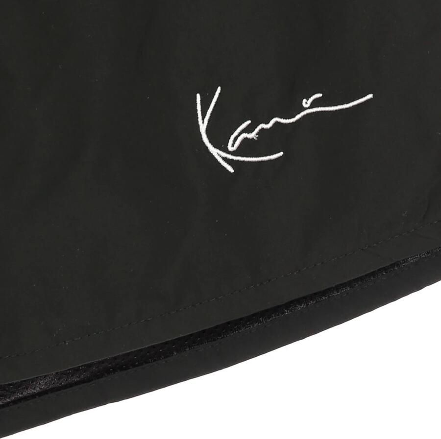 Karl Kani Taped Cycling Shorts Sportshorts Kleding BLK WHT maat: S beschikbare maaten:XS S