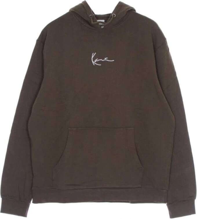 Karl Kani Lichtgewicht hoodie Bruin Heren