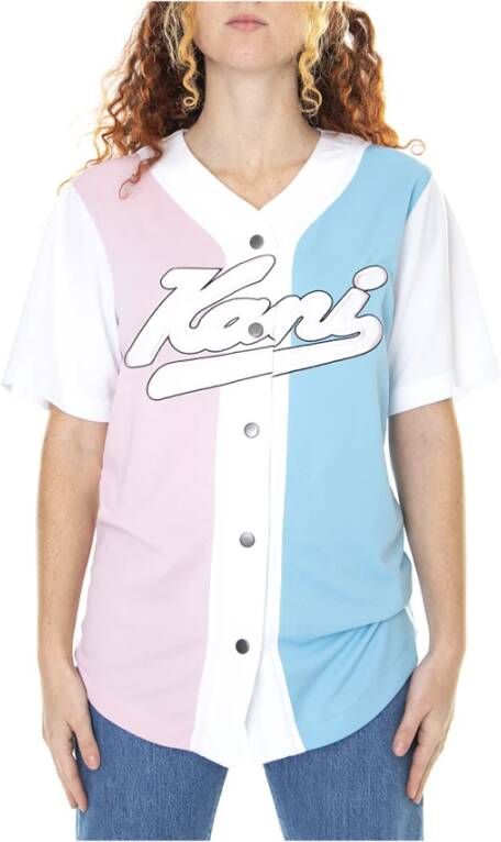 Karl Kani Shirts White Dames