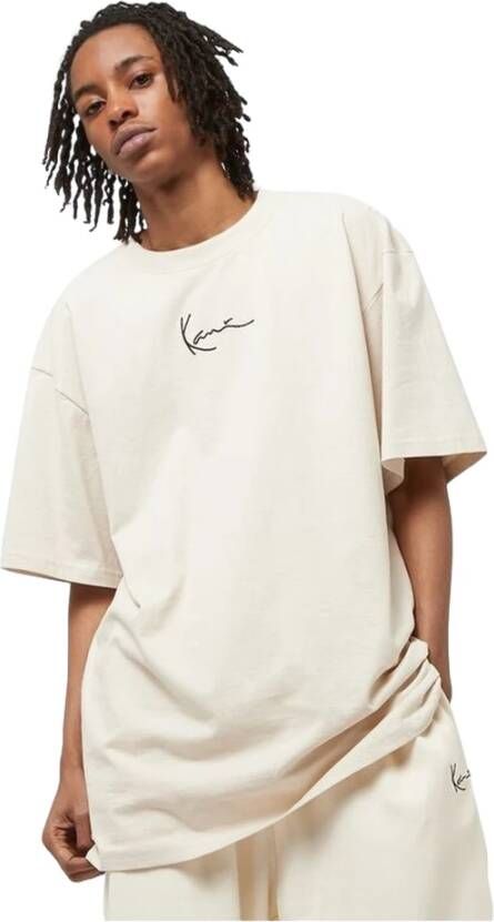 Karl Kani Small Signature Essential Tee T-shirts Kleding light sand maat: XL beschikbare maaten:L XL
