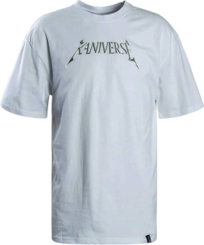 Karl Kani Geweven Signature Metaverse Tee T-shirt White Heren