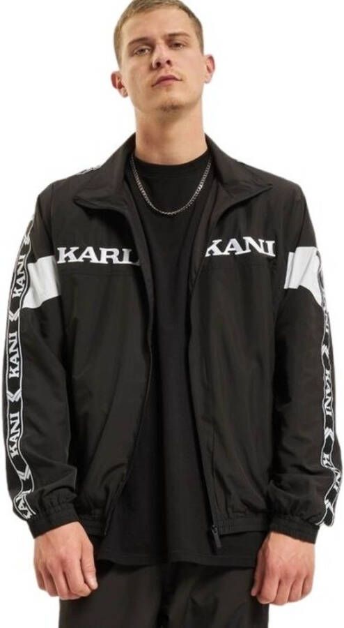 Karl Kani Zip-up tracksuit jacket Retro Tape Zwart Heren